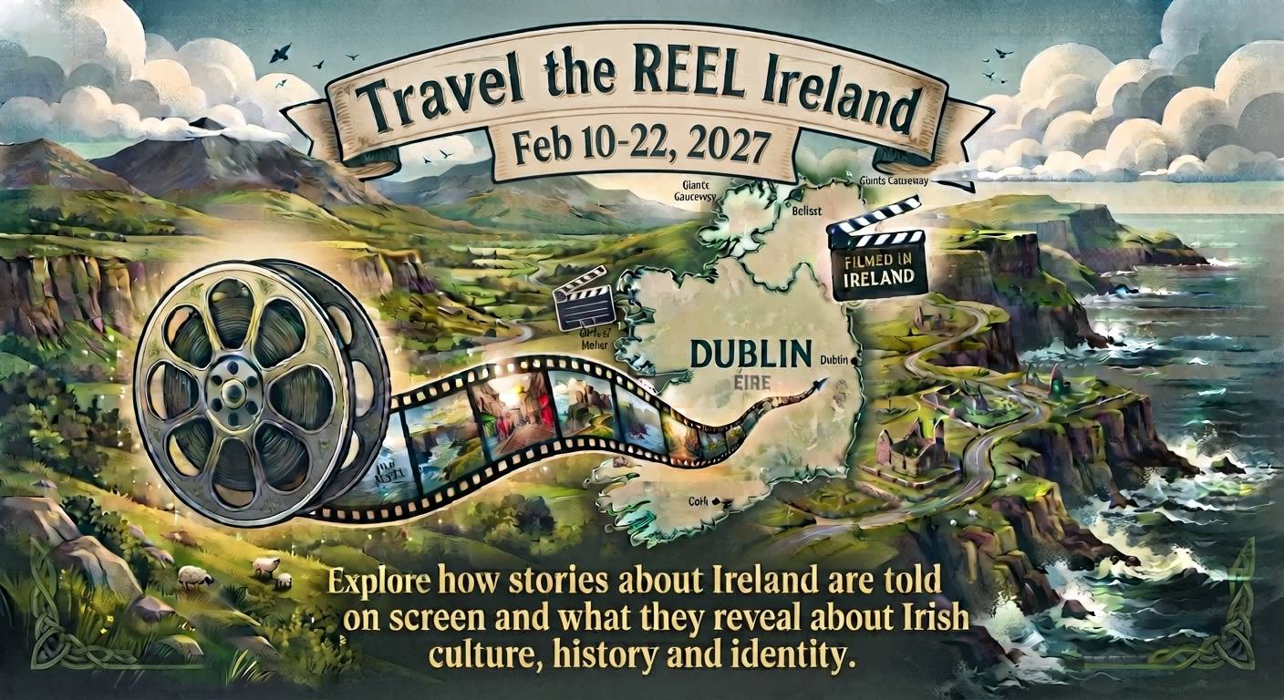 Travel the REEL Ireland — Film and Culture Guided Tour of Ireland